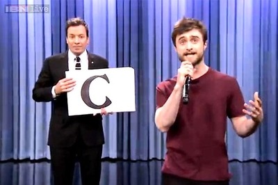 Watch: Daniel Radcliffe raps Blackalicious's 'Alphabet Aerobics' live on Jimmy Fallon's show