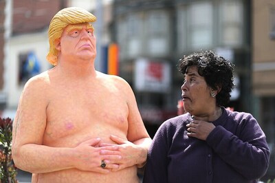 Donald Trump's Naked Statue Gets Stolen in Miami