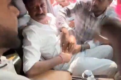 BRS MP Prabhakar Reddy Stabbed While Campaigning in Poll-bound Telangana; Out of Danger