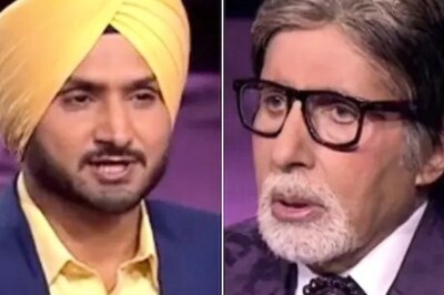 KBC 13: Host Amitabh Bachchan’S Surprise Video Turns Harbhajan Singh Emotional