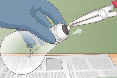 How to Open an Incandescent Light Bulb