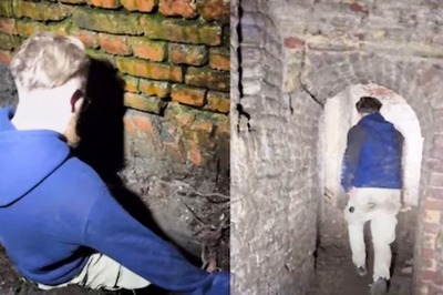 Man Spots A Secret Door To 'Hell' In An Abandoned Place
