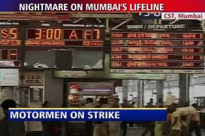 Mumbai doubly hit: no trains, few taxis