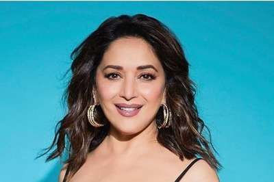 Madhuri Dixit in Designer Anamika Khanna’s Stunning Ensemble in her Debut Web Series