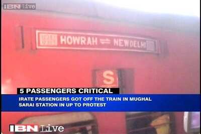24 passengers fall ill after consuming railway food, protest at Mughalsarai station