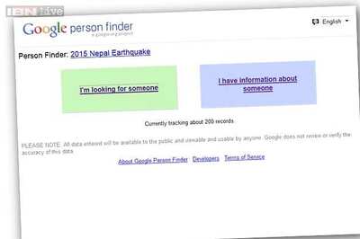 Nepal earthquake: Google launches Person Finder service to help track missing people