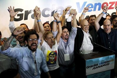 Venezuelan opposition wins legislative voting in landslide