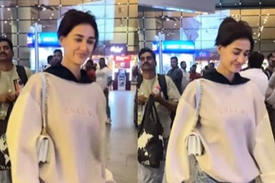 Disha Patani Smiles At The Cameras As She Arrives In Mumbai After Promoting Kanguva In Delhi | Watch