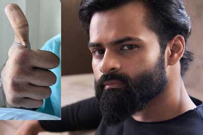 Sai Dharam Tej Returns to Social Media, Shares First Photo With Thank You Note After Bike Accident