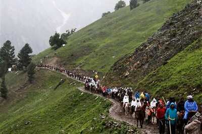 627 pilgrims leave for Amarnath shrine amid tight security