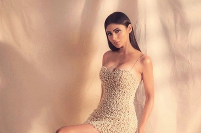 Mouni Roy Rocks A Pearl-Encrusted Bodycon Dress