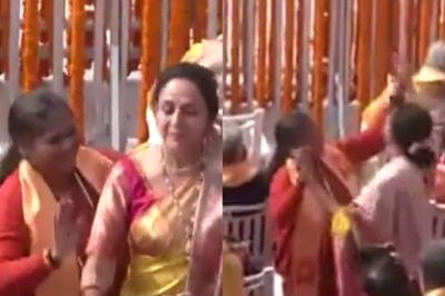 Hema Malini Dances With Sadhvi Niranjan Jyoti To Celebrate Ram Mandir Consecration; Watch