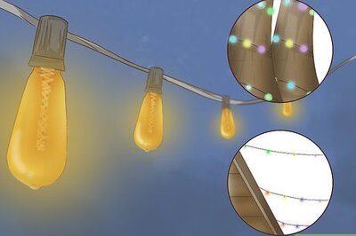 How to Hang Lights Outside
