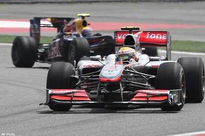 Hamilton fastest in Chinese GP practice