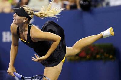 Sharapova takes 54 min to reach US Open Round 3