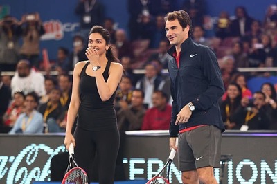 When Roger Federer Played Tennis with Deepika Padukone and Gorged on Indian Food