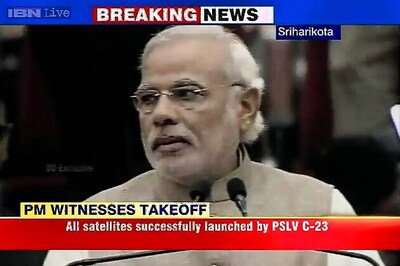 The cost of our Mars mission is cheaper than the Hollywood movie 'Gravity': Prime Minister Narendra Modi tells scientists