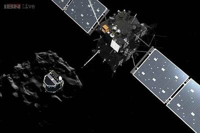 European probe Philae lands on comet, but fails to anchor down