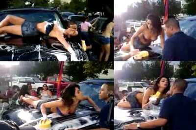 Mallika Sherawat's car washout!