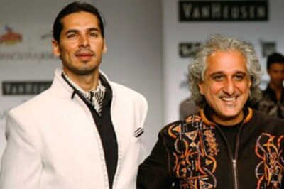 Aftab, Dino dazzle at men's fashion week