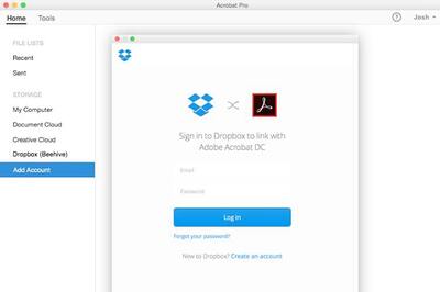 Adobe makes it easy to edit, save, share PDF documents on-the-go with Dropbox
