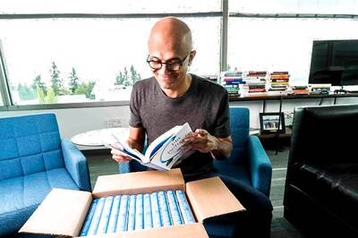 Microsoft CEO Satya Nadella Announces His First Book ‘Hit Refresh’