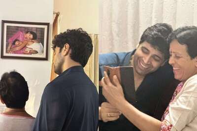Adivi Sesh Spends Time with Sandeep Unnikrishnan's Family On Major's First Anniversary, See Pics
