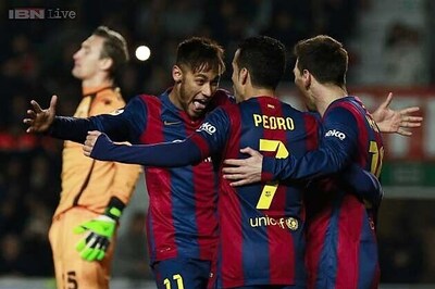 La Liga: Neymar, Messi seal Barcelona's 6-0 win over Elche