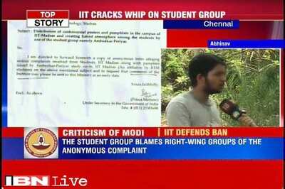 IIT Madras says it has not curtailed freedom of expression of students