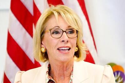 DeVos Says Free College Amounts To A 'SocialiSt Takeover'