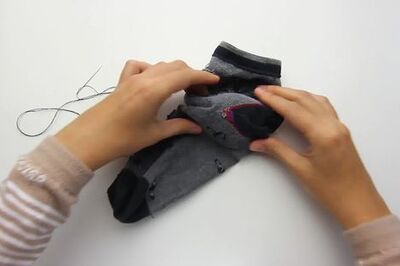 How to Darn Socks: Choosing Thread, Weaving a Patch & More