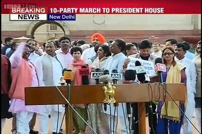 PM Modi's Varanasi Lok Sabha poll rival among marchers on Raisina Hill