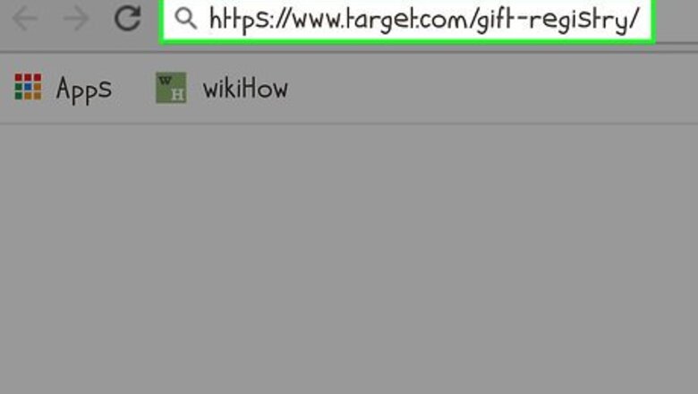 How to Start a Gift Registry List at Target