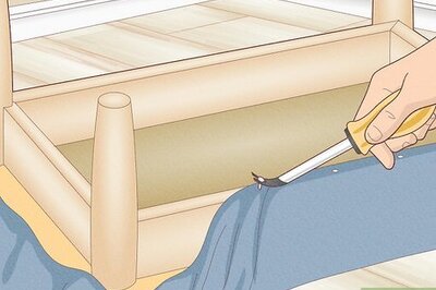 How to Reupholster a Footstool