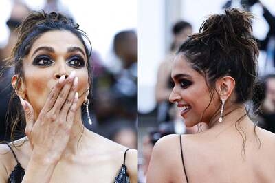 Deepika Padukone Blows Kiss in Super Hot Embellished Gown on Cannes Red Carpet; See Pics