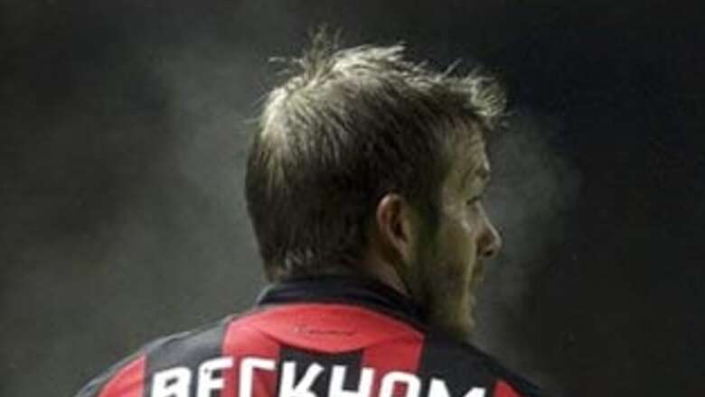 Capello 'very happy' for Beckham, AC Milan