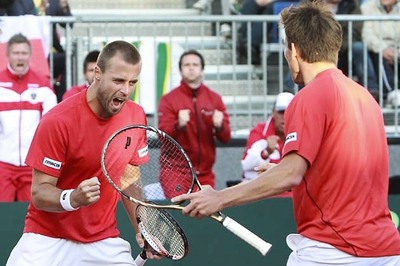 Davis Cup: Spain lose doubles against Austria
