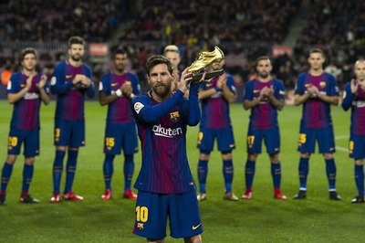 Lionel Messi Wins Fifth European Golden Shoe