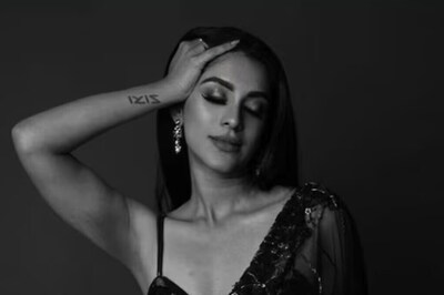 Vaibhavi Jagdish’s Black Organza Saree Is Perfect For Diwali Party