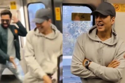 Akshay Kumar, Emraan Hashmi Leave Commuters Stunned As They Groove To Main Khiladi in Mumbai Metro; Watch