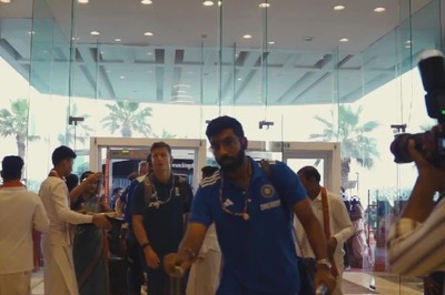 WATCH: Team India Jets Off to Vizag For Second Test Against England, Receives Warm Reception at Airport