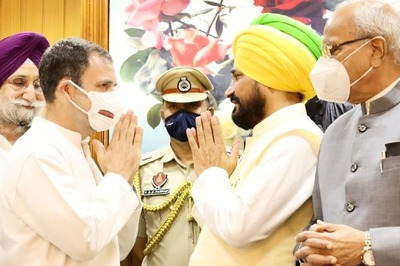 Punjab CM Channi Meets Rahul After Amarinder's Announcement on Floating His Own Political Party