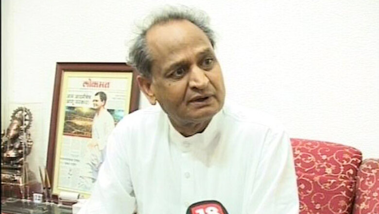 CM Ashok Gehlot files nomination papers from Sardarpura seat