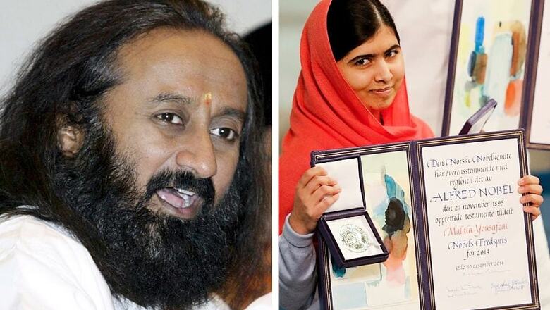 Sri Sri Says He Rejected Nobel Peace Prize, Calls Malala Undeserving