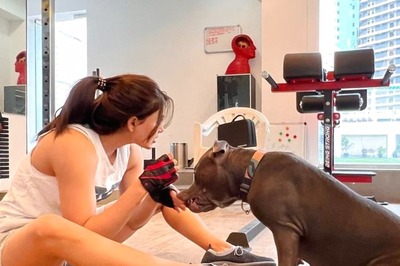 Samantha Ruth Prabhu Cuddles Up to Her Dog During Early Morning Workout Session: 'Missed This'