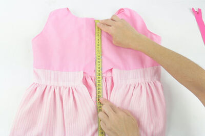 How to Sew a Zipper in a Dress