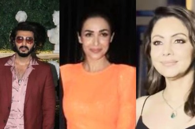 Arjun Kapoor Looks Dapper in Suit, Gauri Khan Turns Heads in Black Dress at Malaika Arora's Event, See Pics