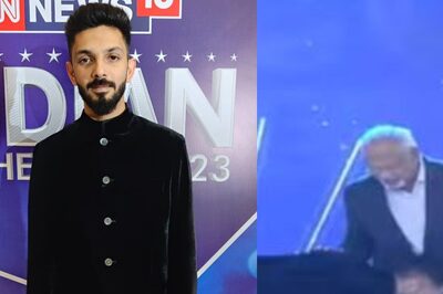 Anirudh Ravichander Touches Mani Ratnam's Feet At CNN News18 Indian of the Year 2023 | Video Goes Viral