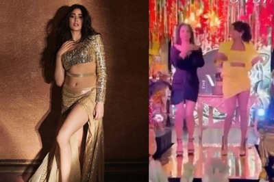 Janhvi Kapoor Grooves to Nadiyon Paar With Aunt Maheep Kapoor