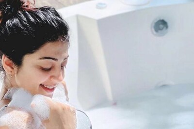 Pranitha Subhash's Jacuzzi Photoshoot is Setting Some Maternity Goals